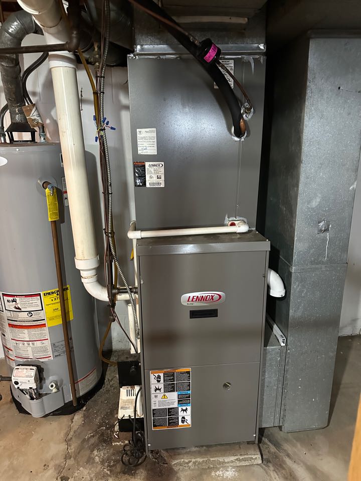 Gas furnace service